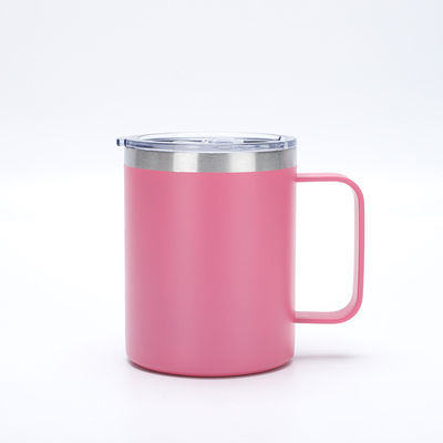 304 aço inoxidável 12OZ isolado escritório caneca de café de cerveja com alça aspirador