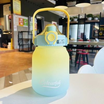 1100 ml/1300 ml garrafa de bebida criativa congelada personalizada à prova de vazamento para esportes ao ar livre / acampamento