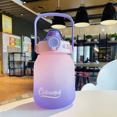 1100 ml/1300 ml garrafa de bebida criativa congelada personalizada à prova de vazamento para esportes ao ar livre / acampamento