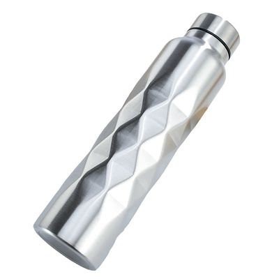 500g Copo de água de metal de grande capacidade de parede única Garrafa térmico portátil à prova de vazamento