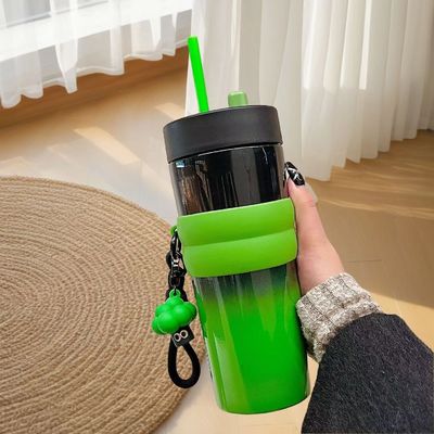 Eco-friendly 710ml de aço inoxidável de viagem Taça de café de vácuo isolado e reutilizável