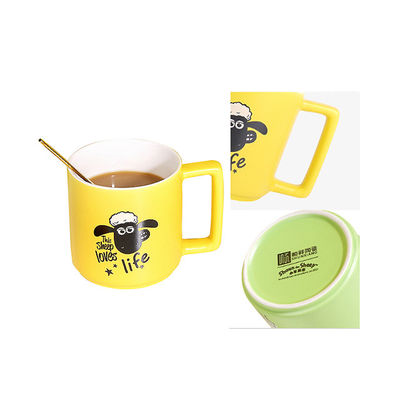 Logotipo personalizado aceitável Sublimação em branco Latte Café moderno Luxo canecas de porcelana para namorado