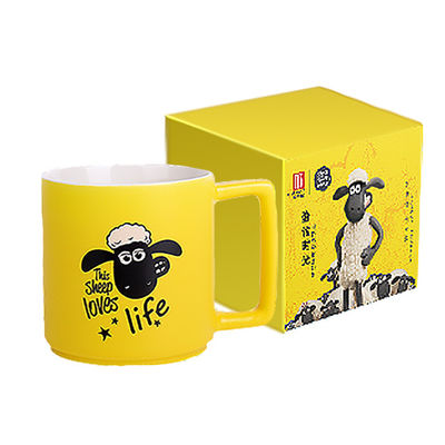Logotipo personalizado aceitável Sublimação em branco Latte Café moderno Luxo canecas de porcelana para namorado