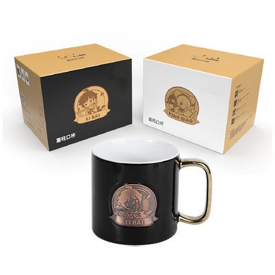Todas as peças pintadas à mão caneca de café de cerâmica sustentável e feita à mão best seller para presentes