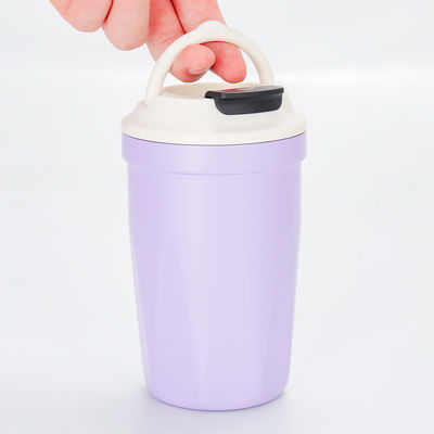 Taça térmica de parede dupla de 420 ml de cor personalizada para viagens ao ar livre e bebedores de café