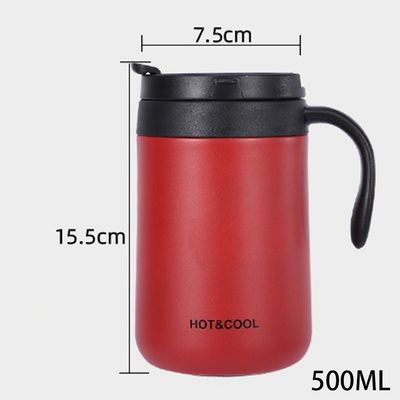 Aceitável OEM/ODM 350ml/500ml Copo térmico de aço inoxidável para viagens de café e chá