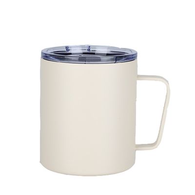 Aço inoxidável, isolamento de vácuo, logotipo personalizado, caneca térmica de 14 oz, para amantes do café minimalistas em movimento.