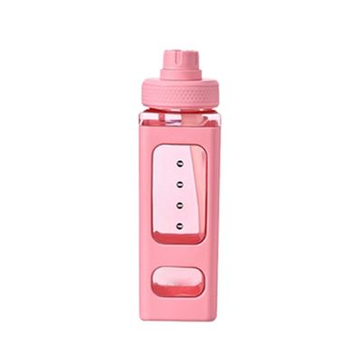 Performance de isolamento térmico 700 ml garrafa de água quadrada para viagens e fitness