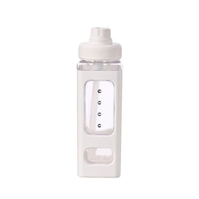 Performance de isolamento térmico 700 ml garrafa de água quadrada para viagens e fitness