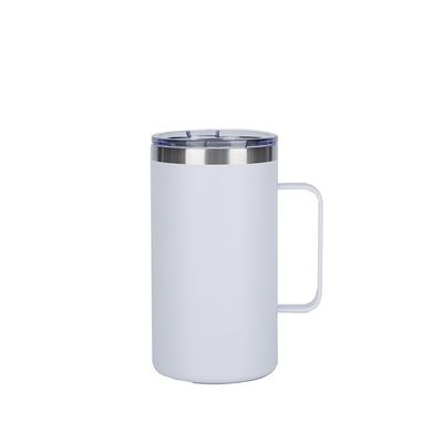 Boca personalizada 12oz 20oz Dupla parede de aço inoxidável aspirador de fora Muga de café Tumbler