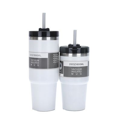 Taça de café de carro portátil Flasca de vácuo Taça de carro de exterior Bebê duplo Adultos garrafa de aço inoxidável