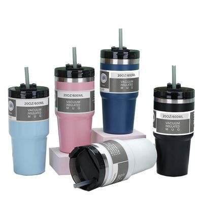 20oz 30oz Copo de Café Portátil de Aço Inoxidável com Logotipo Sraws
