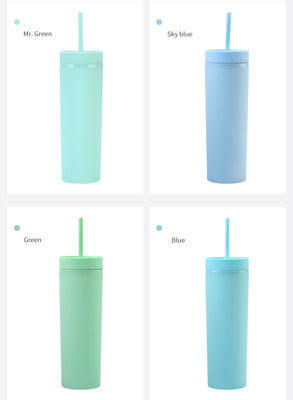 16oz Capacidade Durável Borracha de Água de plástico fino tampa para personalização Design colorido