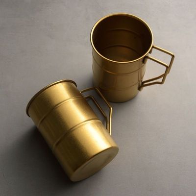 Taça de café de 380 ml portátil 304 garrafa de água de aço inoxidável para viagens