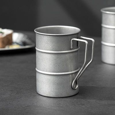 Taça de café de 380 ml portátil 304 garrafa de água de aço inoxidável para viagens