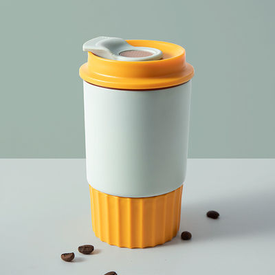 Taça de café de vácuo de aço inoxidável 304 de cor personalizada sem mão para isolamento