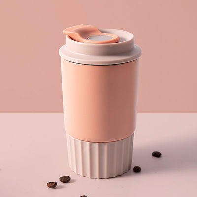 Copo de café reutilizável de aço inoxidável isolado para viagens e comodidades de deslocamento