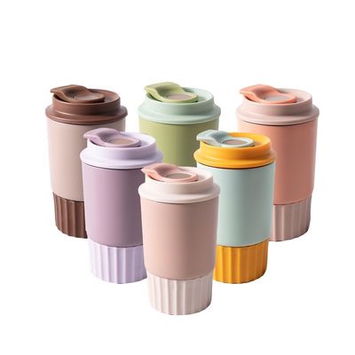 Garrafa de viagem portátil de 350 ml Taça de aço inoxidável a vácuo com copo reutilizável isolado
