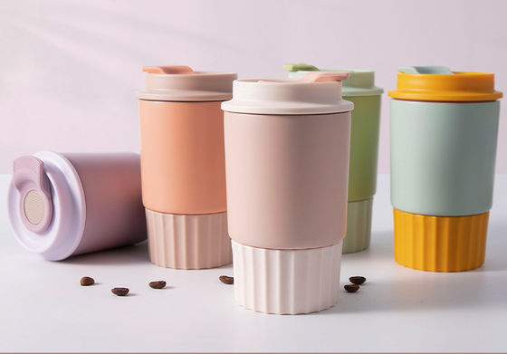 Garrafa de viagem portátil de 350 ml Taça de aço inoxidável a vácuo com copo reutilizável isolado