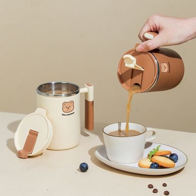 450 ml 304 Taça de café de aço inoxidável Copo isolado Garrafa de café com alça para casa