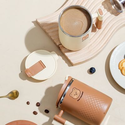 450 ml 304 Taça de café de aço inoxidável Copo isolado Garrafa de café com alça para casa