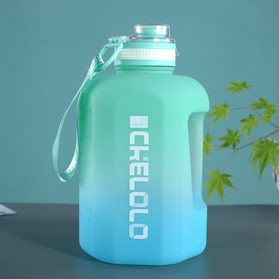 Logotipo personalizado 1.6L 2.2L BPA Gradiente Livre Copo de Água de Cor para Eventos ao Ar Livre e Interior