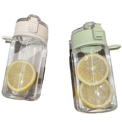Garrafa de água com filtro removível de grande capacidade para caminhadas e atividades ao ar livre