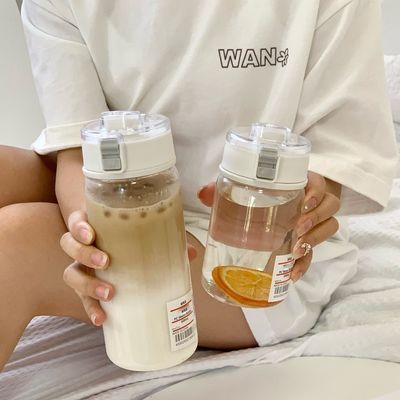 Garrafa de água com filtro removível de grande capacidade para caminhadas e atividades ao ar livre