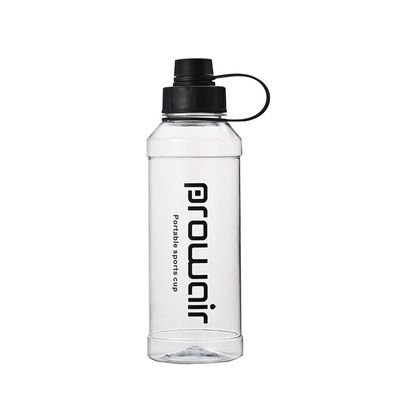 1000 ml de garrafa de água de plástico transparente livre de BPA com desempenho de isolamento térmico
