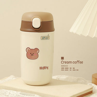 A mais popular chaleira de aço inoxidável 304 para crianças 480ml capacidade frascos de vácuo termozes