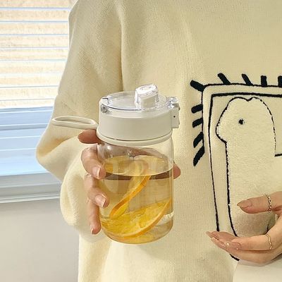 Logotipo personalizado Aceitável garrafa de água portátil resistente ao calor para atividades ao ar livre
