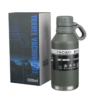 Venda 1200ml 1.2L frasco de vácuo de aço inoxidável garrafa de água isolada perfeita para todos