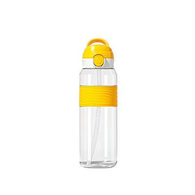 NP1080SA1 Logotipo personalizado Impresso Kids Kawaii Sublimação Bpa Livre Garrafas de Água Desportiva Claras com Palha