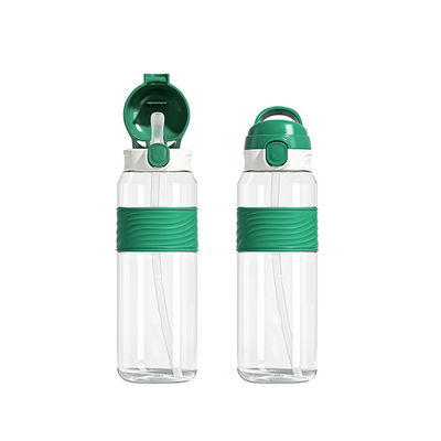 NP1080SA1 Logotipo personalizado Impresso Kids Kawaii Sublimação Bpa Livre Garrafas de Água Desportiva Claras com Palha