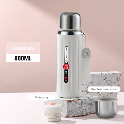 600ml/800ml frascos de vácuo de aço inoxidável aceitável OEM/ODM para viagem bicicleta de ginástica