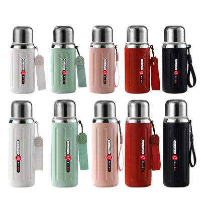 Taça de viagem portátil de aço inoxidável 316 com capacidade de 600ml/800ml e cor personalizada