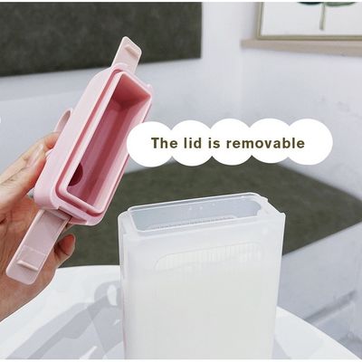Água Fervente Aplicável 450 ml Copo de Água Plano Quadrado Desportivo ao Ar Livre de Plástico Com Manopla