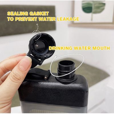 Garrafa de água de plástico livre de BPA de 450 ml de capacidade Ideal para esportes e atividades ao ar livre