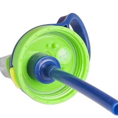 Método de fluxo de água garrafa de água potável de plástico livre de BPA de tipo palha 500 ml