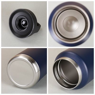 18 oz 26 oz 36 oz Botões de água isoladas a vácuo Caps de aço inoxidável para esportes portáteis