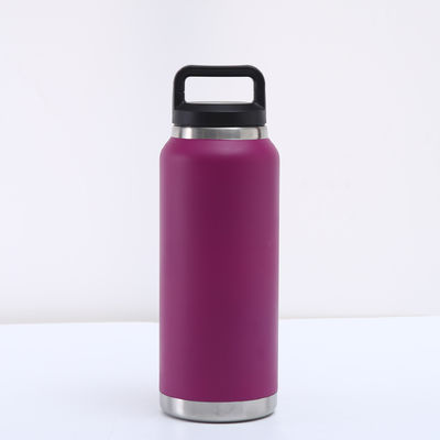 Garrafa de vácuo de aço inoxidável com logotipo personalizado de qualidade alimentar boca larga 18oz 26oz 36oz