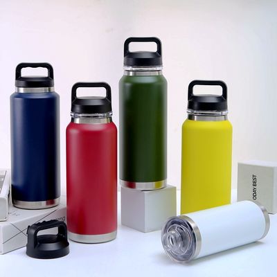 18 oz 26 oz 36 oz Custom Logotipo Impresso Garrafa de Água de Aço Inoxidável com Amostra de Cobertura