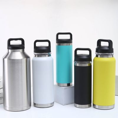 18 oz 26 oz 36 oz Custom Logotipo Impresso Garrafa de Água de Aço Inoxidável com Amostra de Cobertura