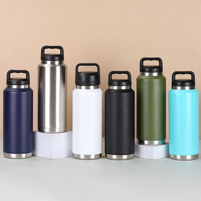 18 oz 26 oz 36 oz Custom Logotipo Impresso Garrafa de Água de Aço Inoxidável com Amostra de Cobertura