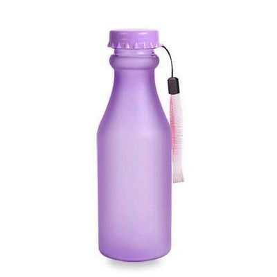 OEM aceitável plástico portátil congelado garrafa de água selada com corda para esportes