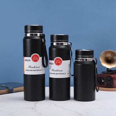 CLASSIC Design Logotipo personalizado 1000ml frascos de termo isolados para esportes