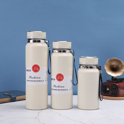 CLASSIC Design Logotipo personalizado 1000ml frascos de termo isolados para esportes