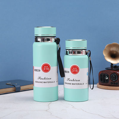 CLASSIC Design Logotipo personalizado 1000ml frascos de termo isolados para esportes