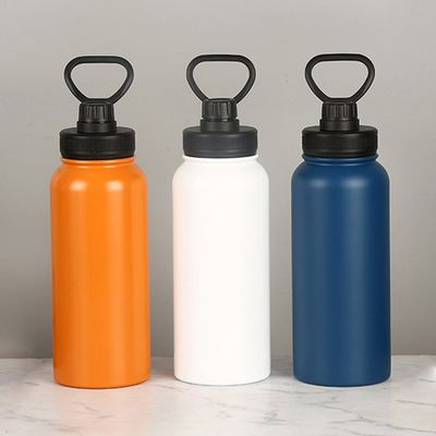 Botelha de vácuo portátil à prova de vazamento sem BPA 1L Desempenho de isolamento térmico 12-24 horas
