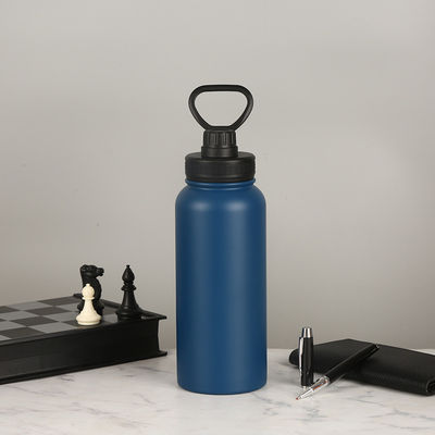 Amostra Fornecer Bottle de Água de Viagem de vácuo de aço inoxidável de boca larga personalizada 1000ml